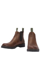 Barbour Patton Chelsea Boots - Teak