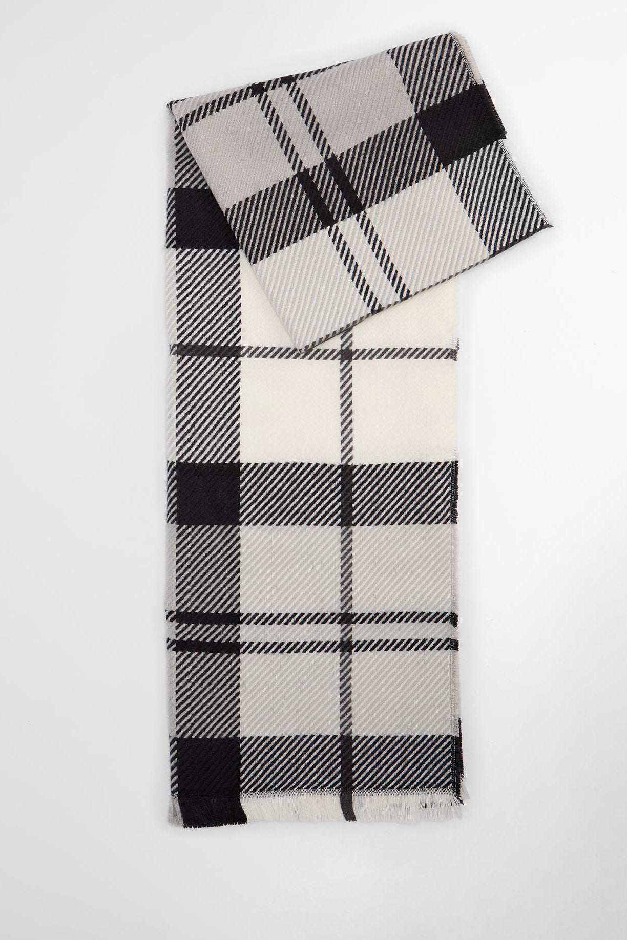 Barbour Pendle Beanie & Blair Scarf Gift Set - Monochrome LGS0094_GY31_OS