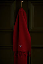 Barbour Plain Lambswool Scarf - Biking Red USC0008_RE91_OS