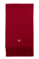 Barbour Plain Lambswool Scarf - Biking Red USC0008_RE91_OS