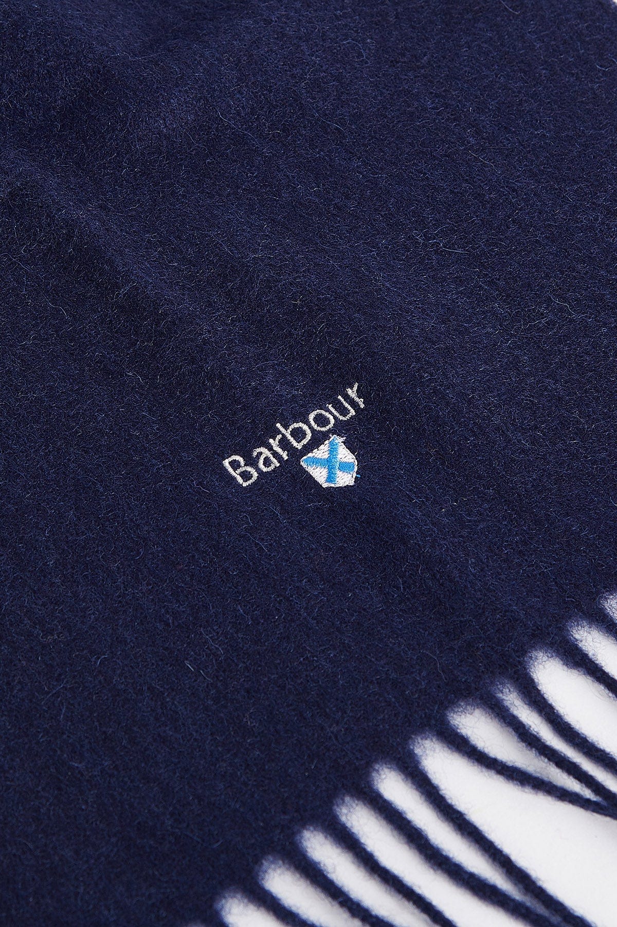 Barbour Plain Lambswool Scarf - Navy USC0008_NY11_OS
