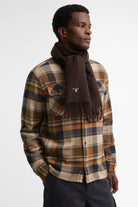 Barbour Plain Lambswool Scarf - Rustic USC0008_BR12_OS
