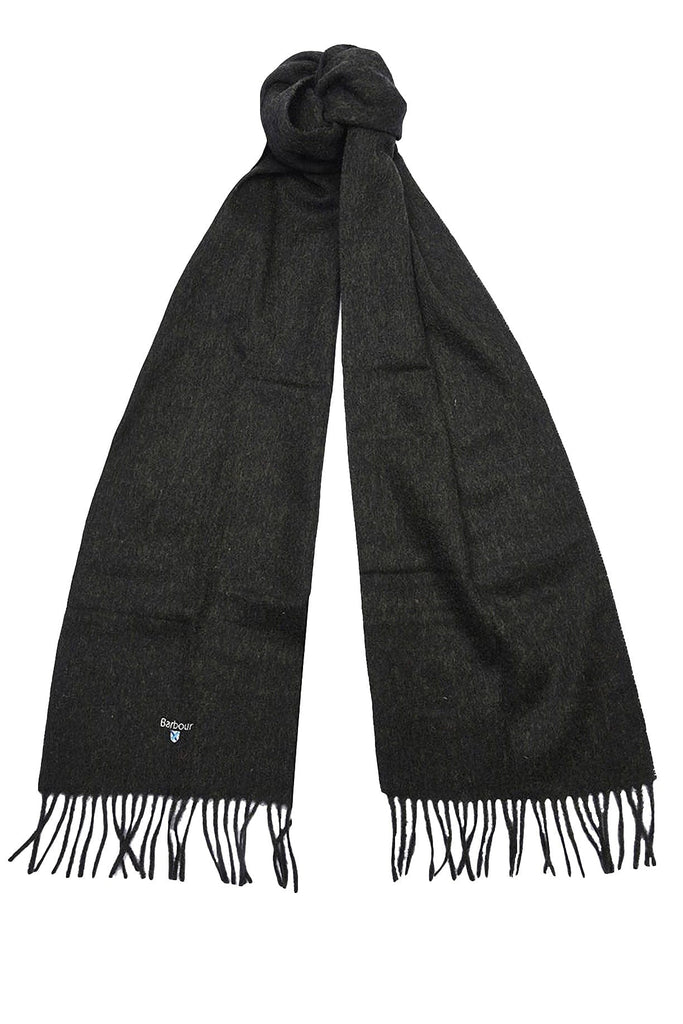 Barbour Plain Lambswool Scarf - Seaweed USC0008_GN31_OS