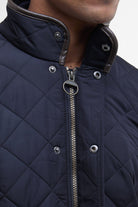 Barbour Powell Tailored Quilted Jacket - Navy
