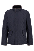 Barbour Powell Tailored Quilted Jacket - Navy