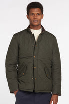 Barbour Powell Tailored Quilted Jacket - Sage