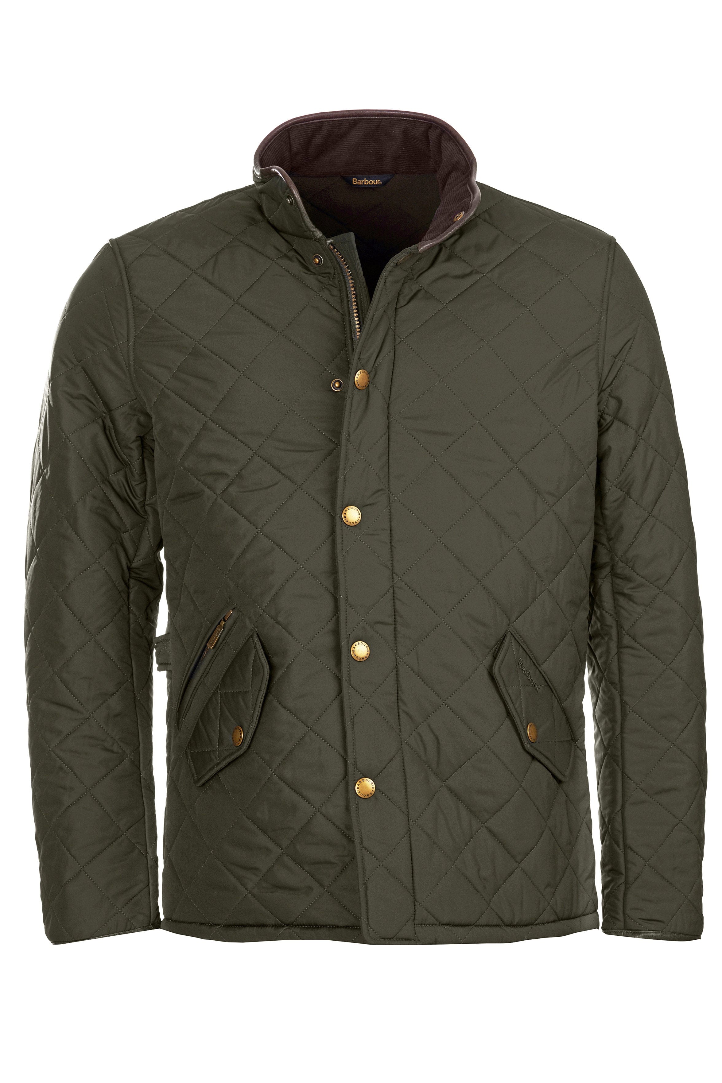Barbour Powell Tailored Quilted Jacket - Sage