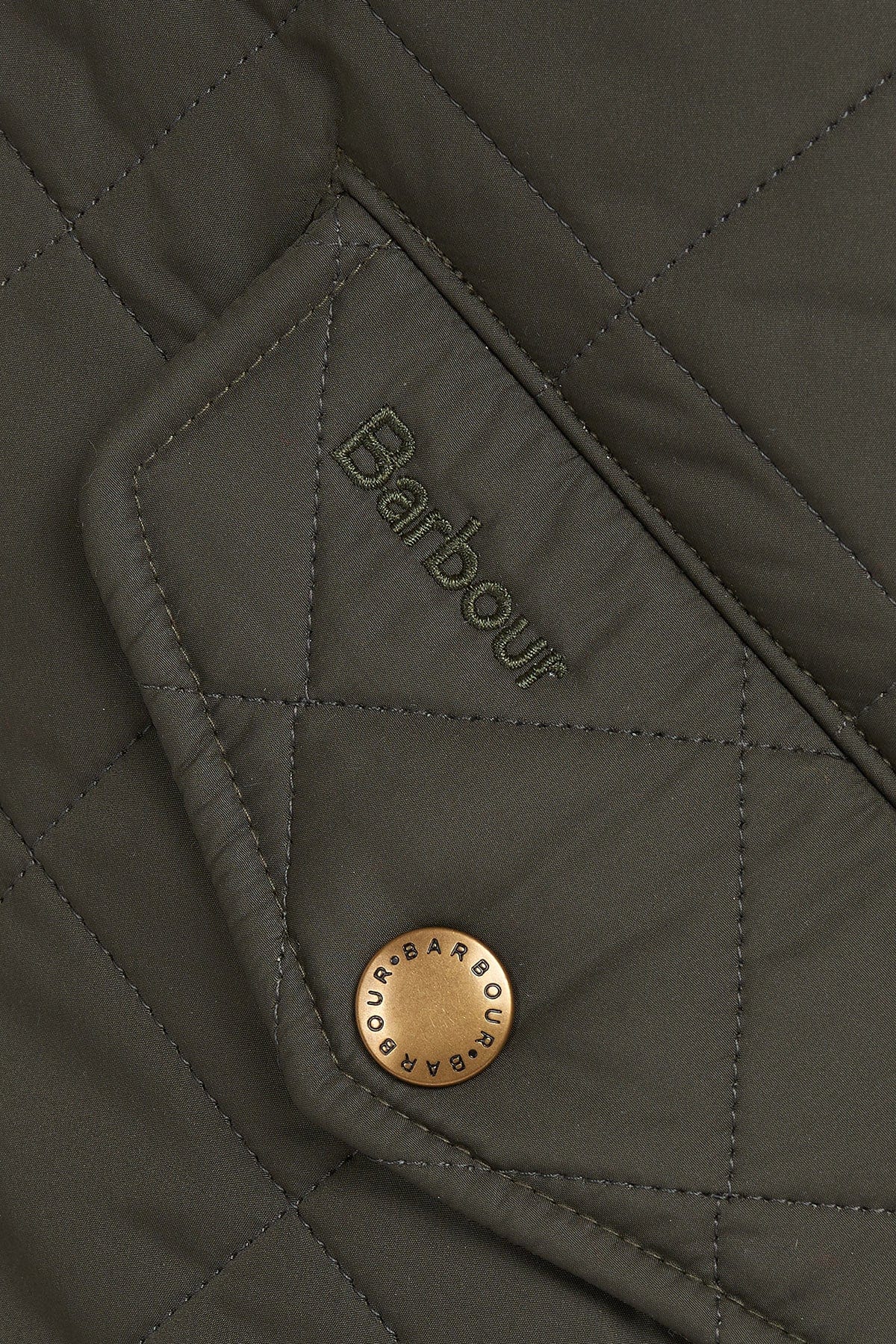 Barbour Powell Tailored Quilted Jacket - Sage