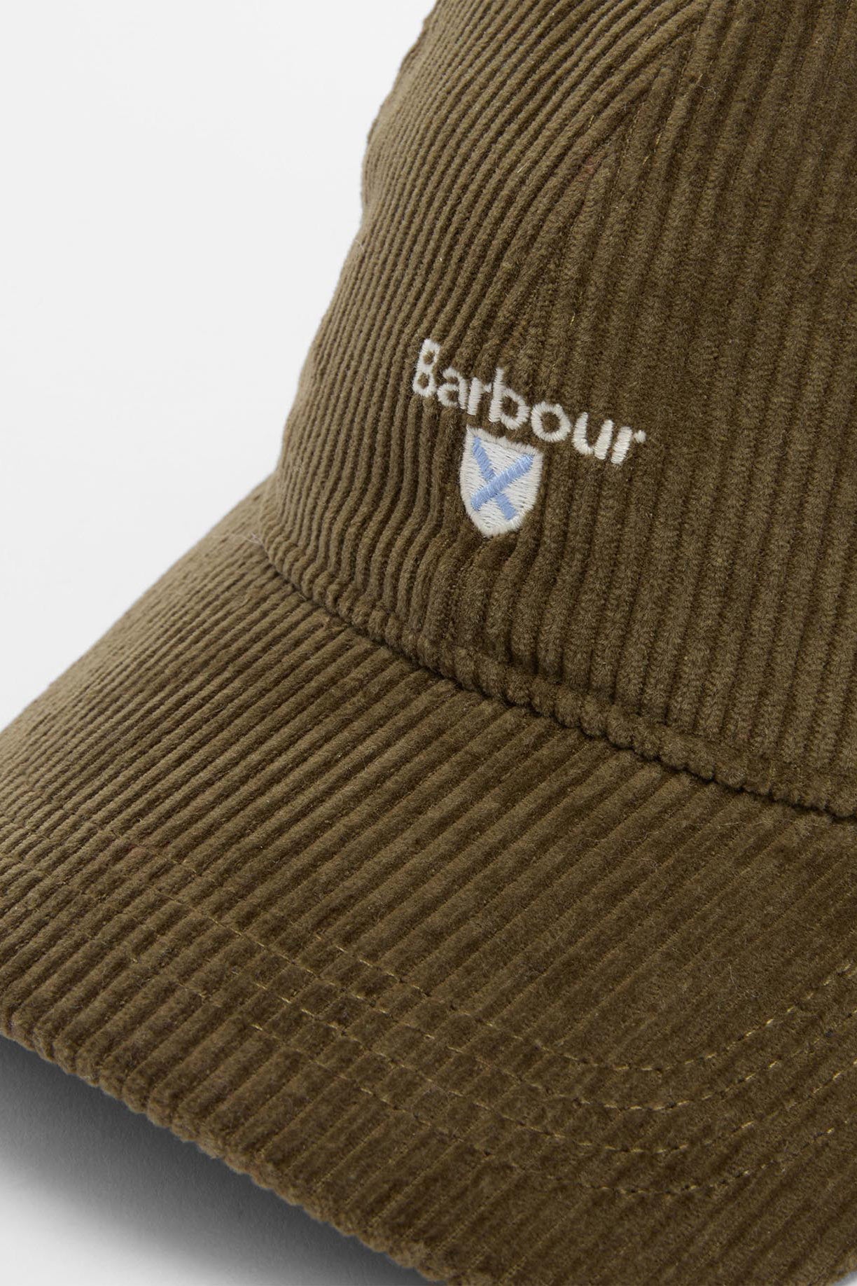 Barbour Preston Cord Cap - Olive MHA0911_OL51_OS