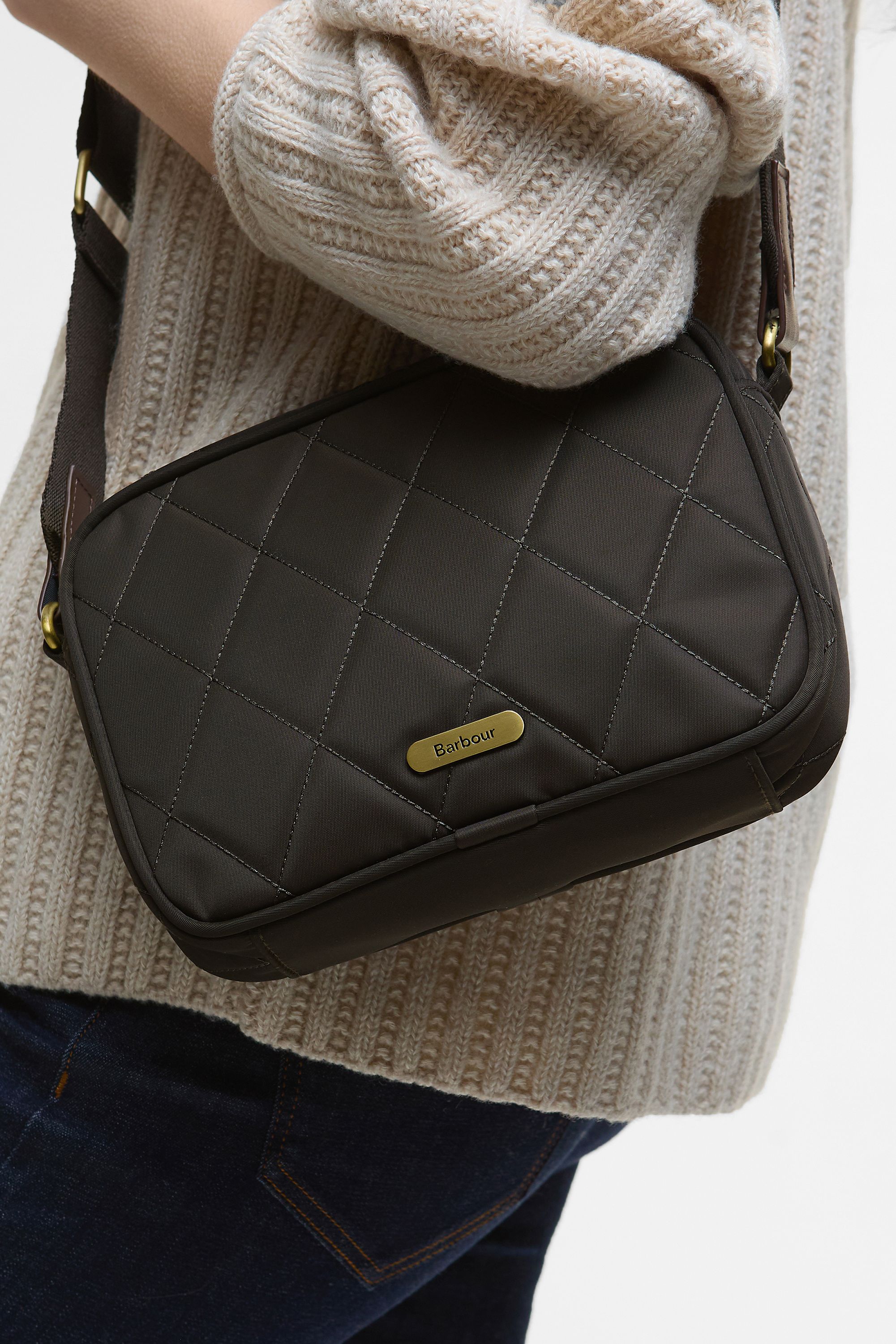 Barbour Quilted Crossbody Bag - Fig LBA0432_BR92_OS