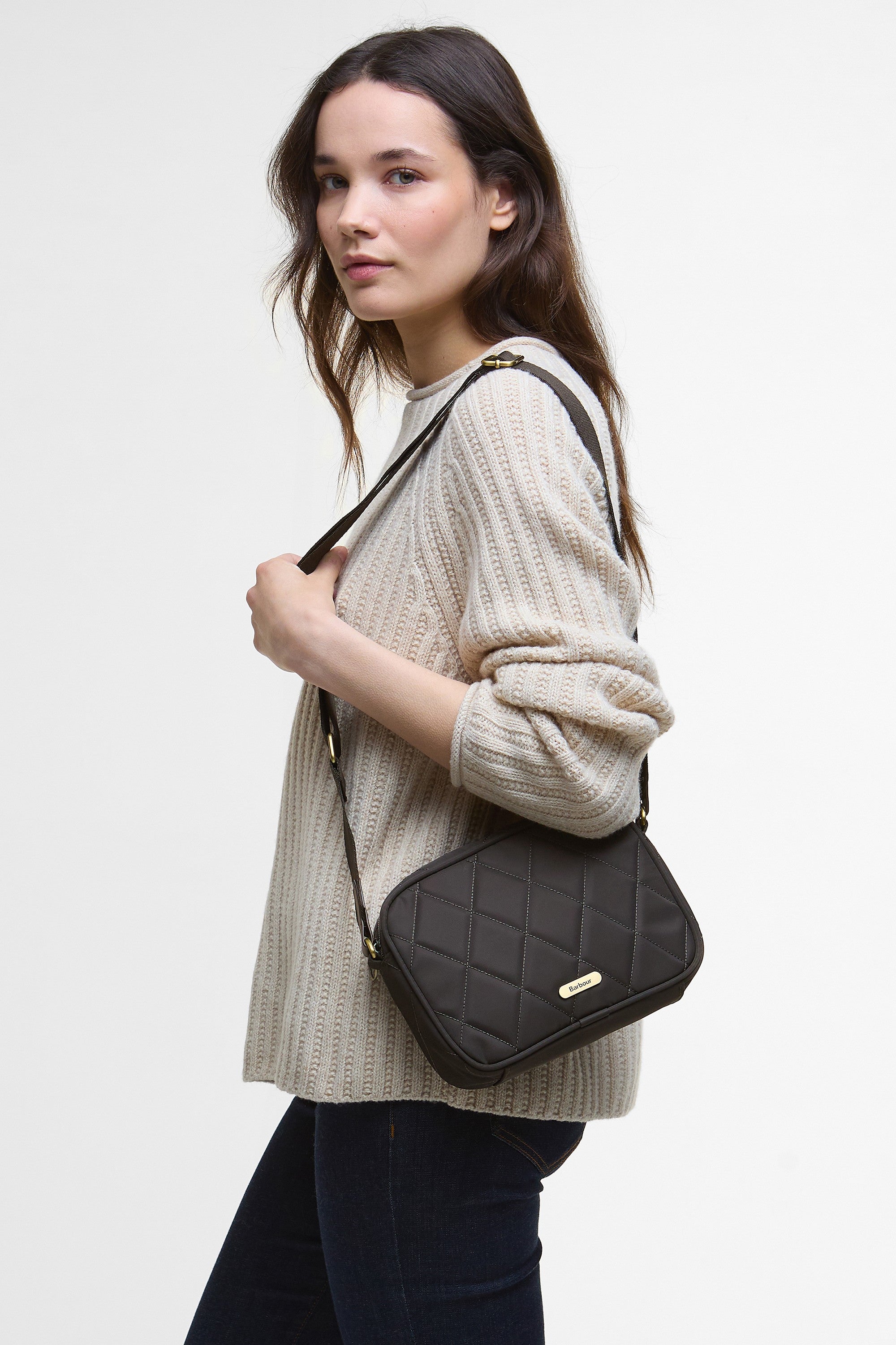 Barbour Quilted Crossbody Bag - Fig LBA0432_BR92_OS