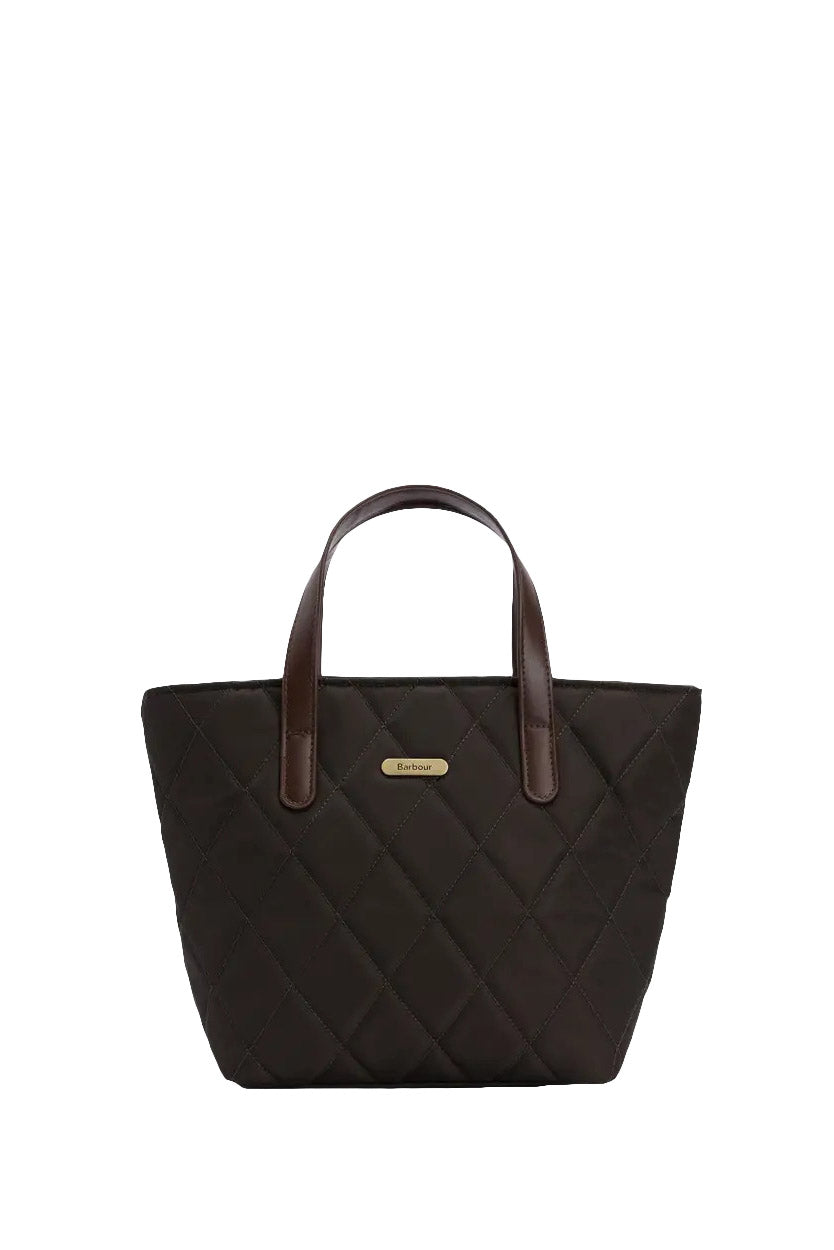 Barbour Quilted Mini Tote Bag - Olive LBA0431_OL75_OS
