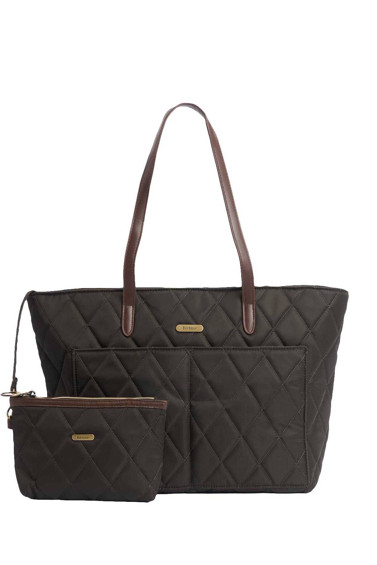 Barbour Quilted Tote Bag - Olive LBA0395_OL75_OS