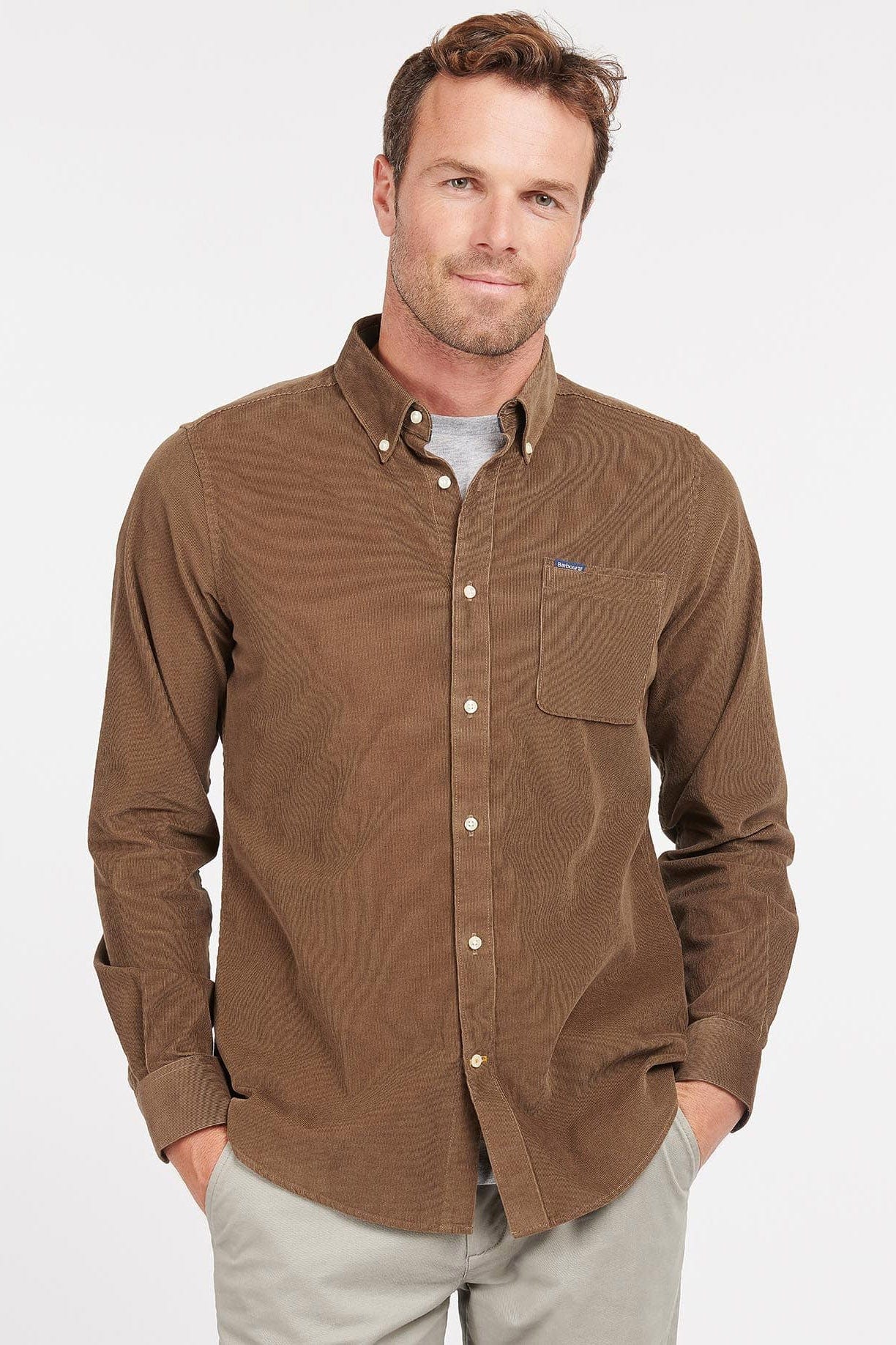 Barbour Ramsey Tailored Checked Shirt - Brown