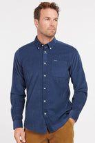 Barbour Ramsey Tartan Flannel Shirt - Dark Denim