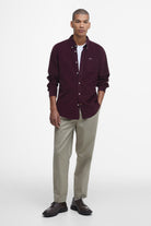Barbour Ramsey Tartan Flannel Shirt - Winter Red