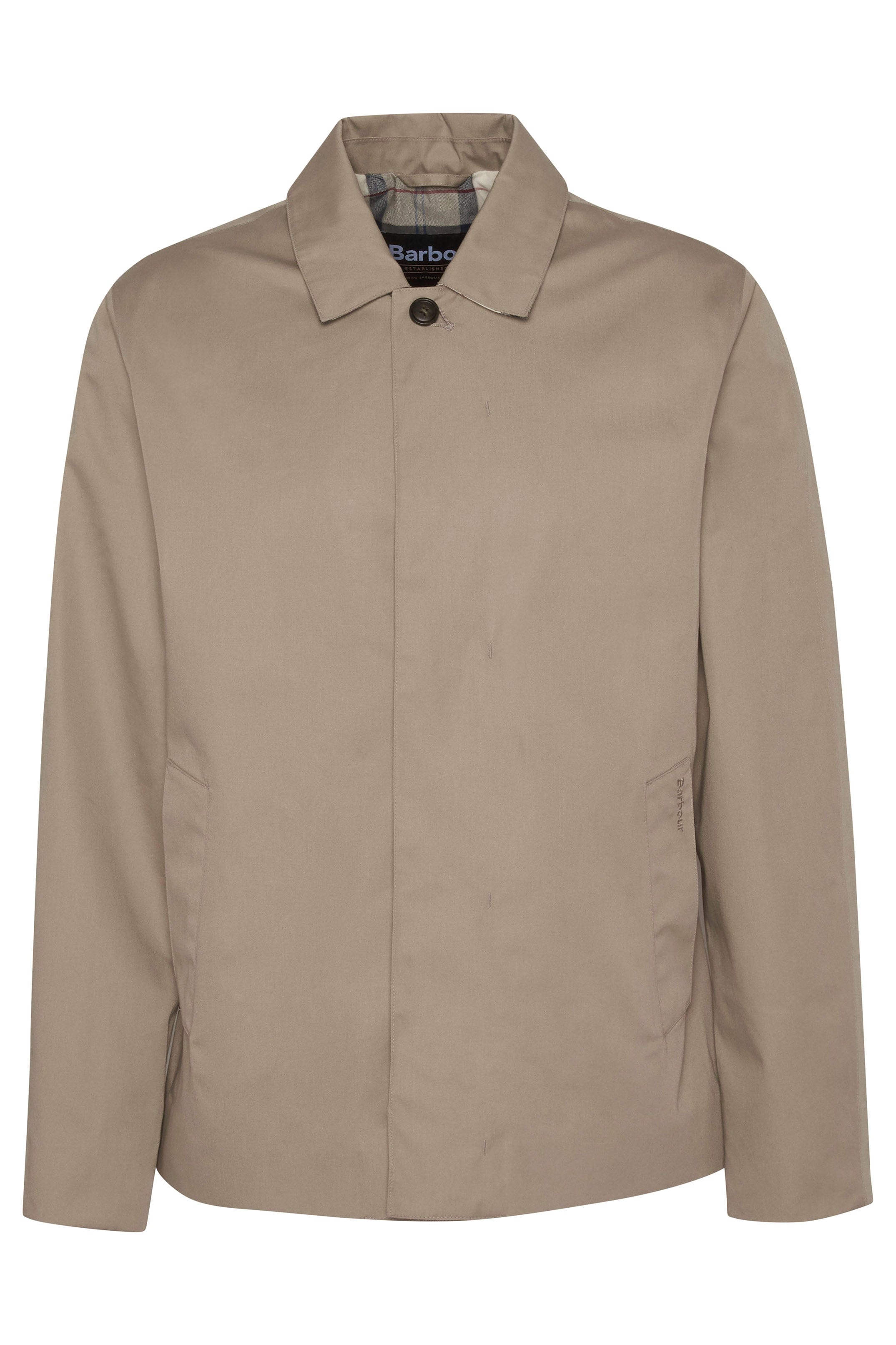 Barbour Rokig Short Waterproof Jacket - Washed Stone
