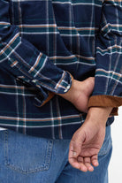 Barbour Ronan Tailored Brushed Cotton Shirt - Inky Blue