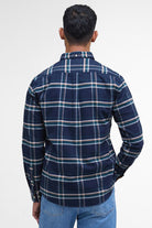 Barbour Ronan Tailored Brushed Cotton Shirt - Inky Blue