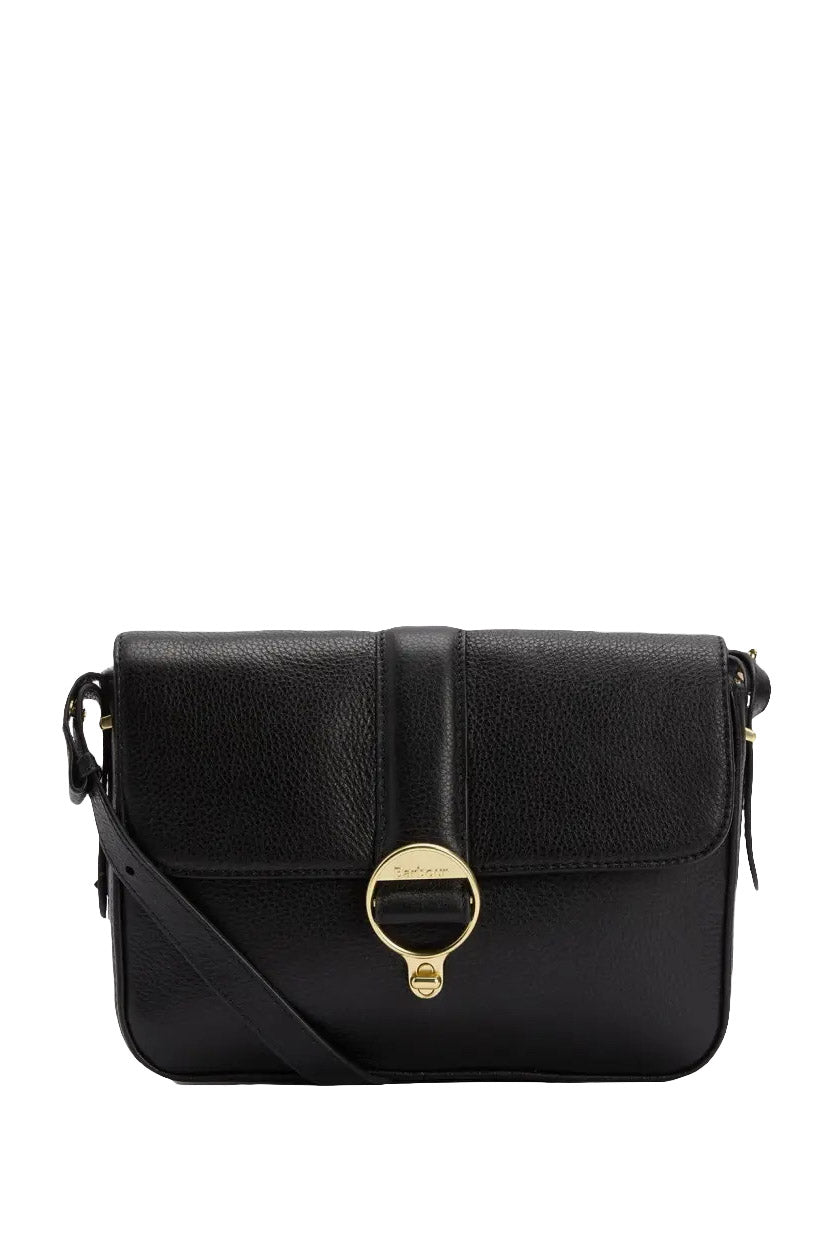 Barbour Rosa Leather Crossbody Bag - Black LBA0491_BK11_OS