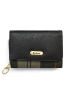 Barbour Rosa Leather French Purse - Black/Ancient LLG0036_BK11_OS