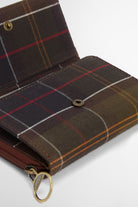 Barbour Rosa Leather French Purse - Brown/Classic LLG0036_BR11_OS