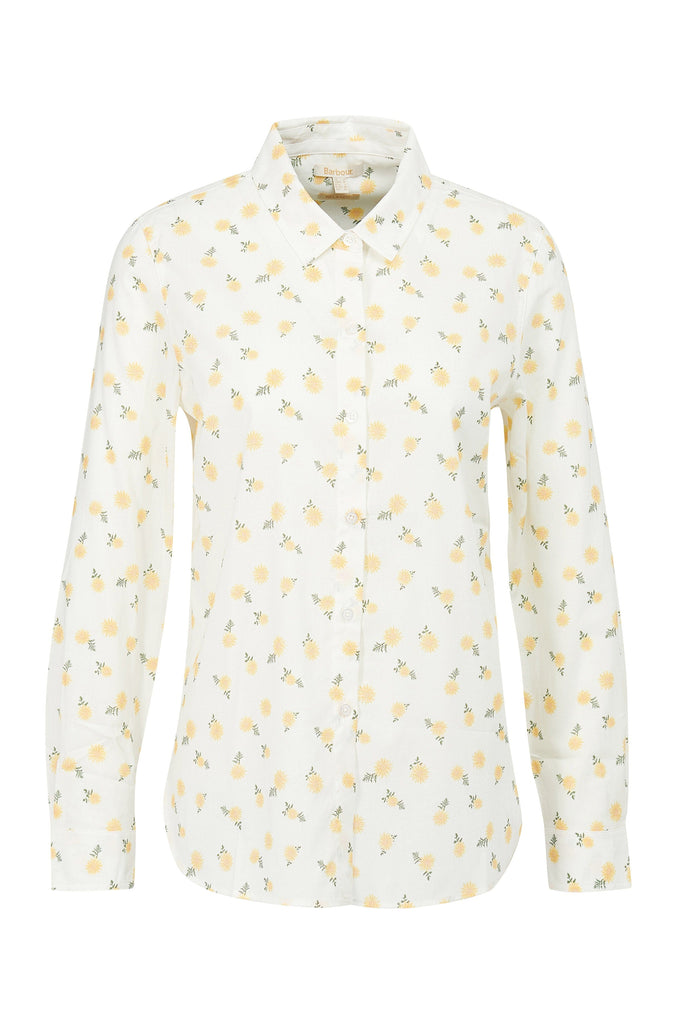 Barbour Safari Shirt - Cloud/Sunflower Print