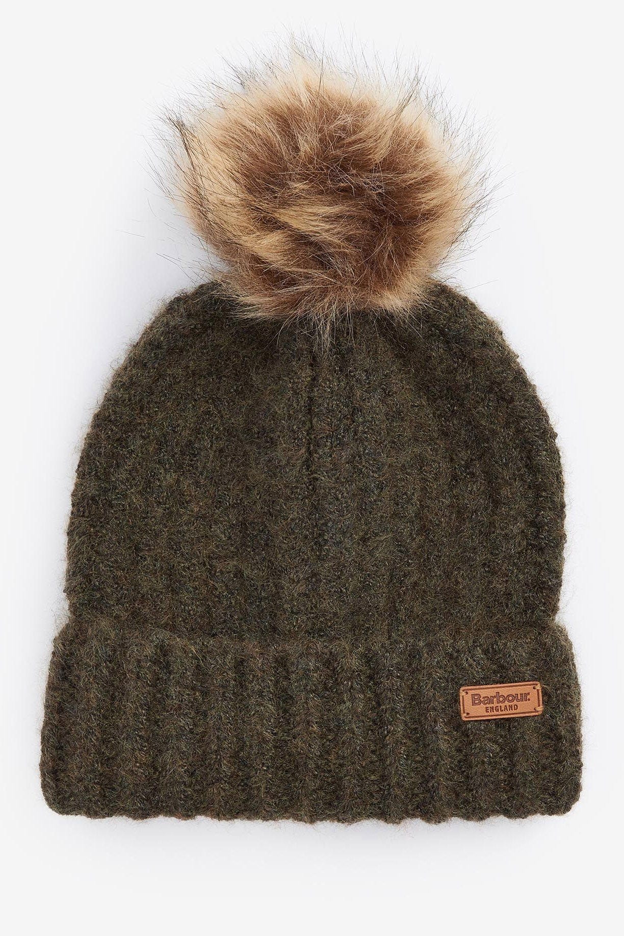 Barbour Saltburn Beanie And Tartan Scarf Gift Set - Ancient Loden LGS0077_GN71_OS