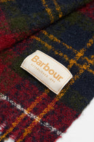 Barbour Saltburn Beanie & Tartan Scarf Gift Set - Winterberry Tartan LGS0077_TN69_OS