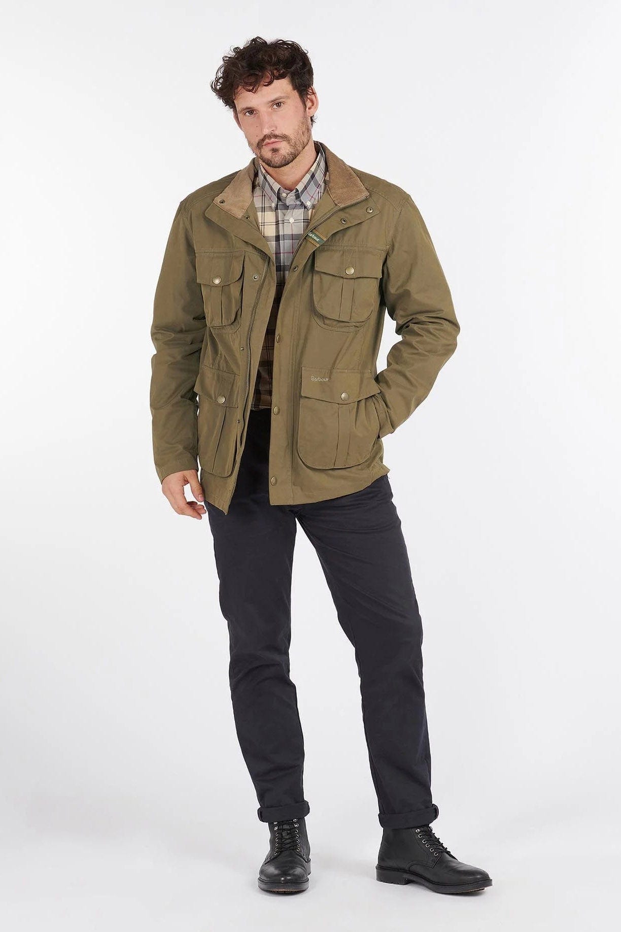 Barbour Sanderling Casual Jacket - Dark Sand – Potters of Buxton