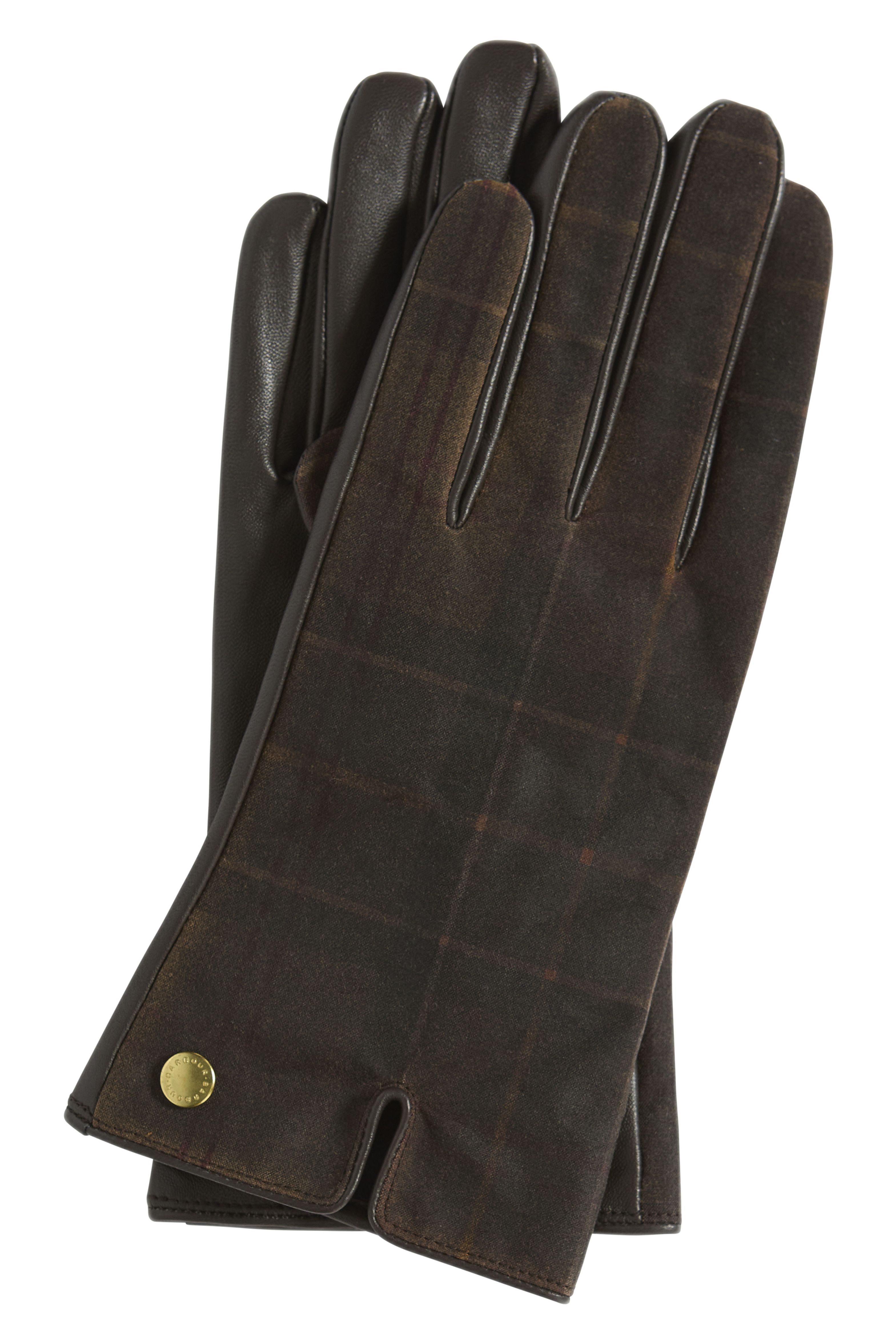 Barbour Scarlet Tartan Gloves - Muted Tartan