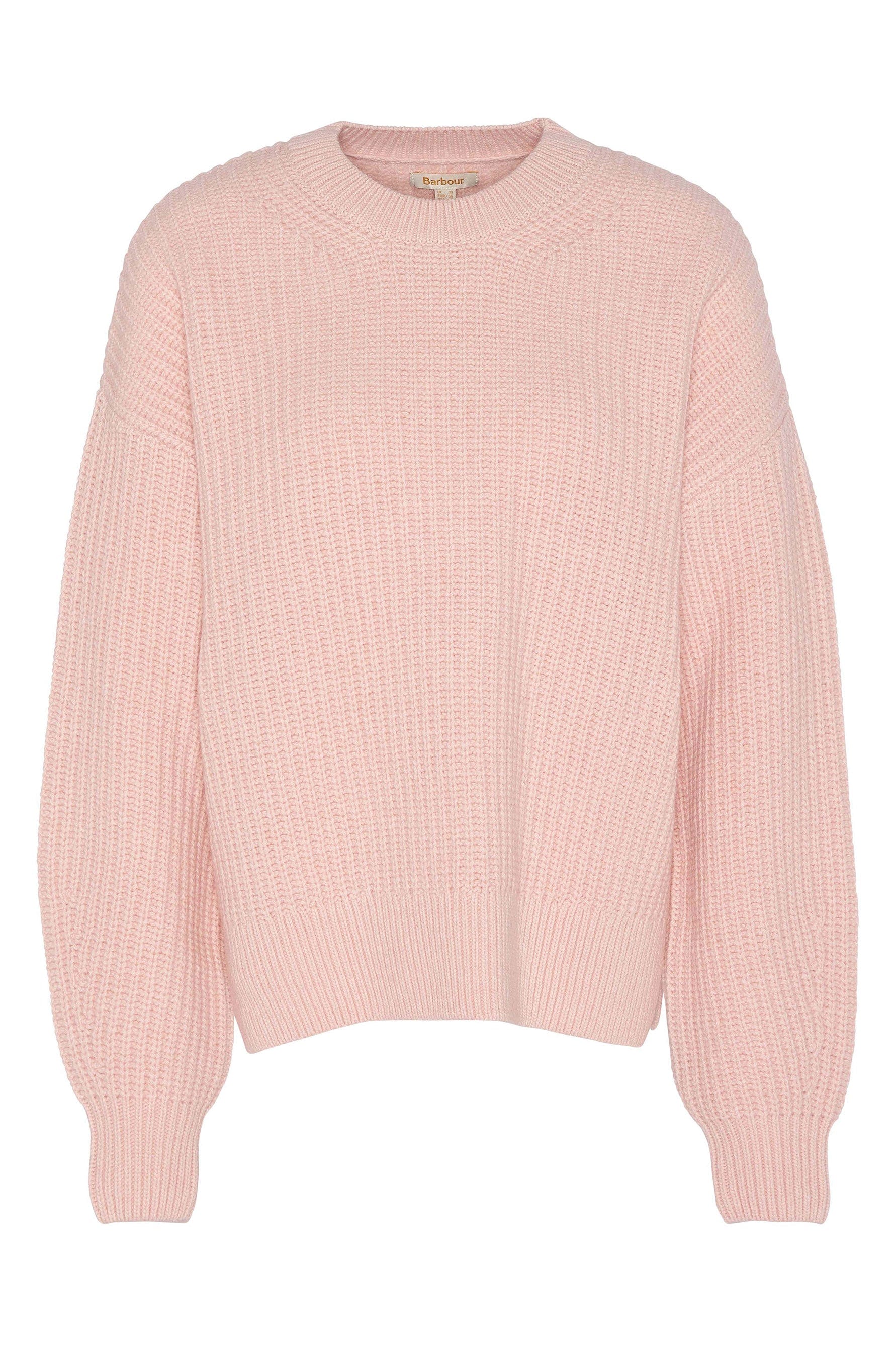 Barbour Scarlett Knitted Jumper - Mahogany Rose