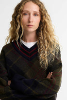 Barbour Shae Knit Jumper - Shadow Classic Tartan
