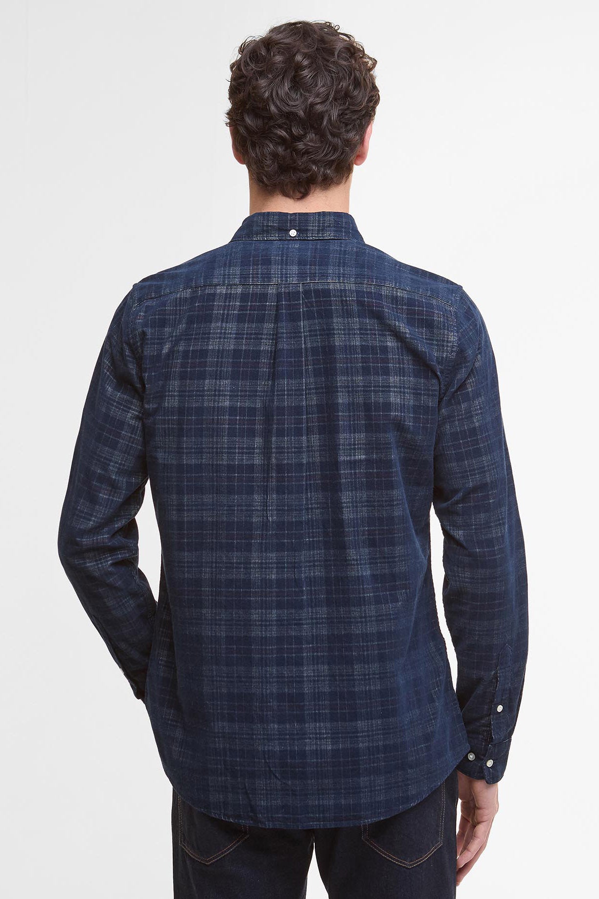 Barbour Southfield Corduroy Tailored Shirt - Dark Navy