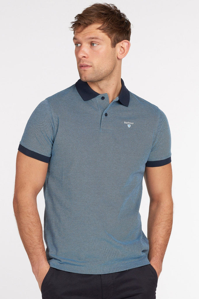 Barbour Sports Mix Polo - Navy
