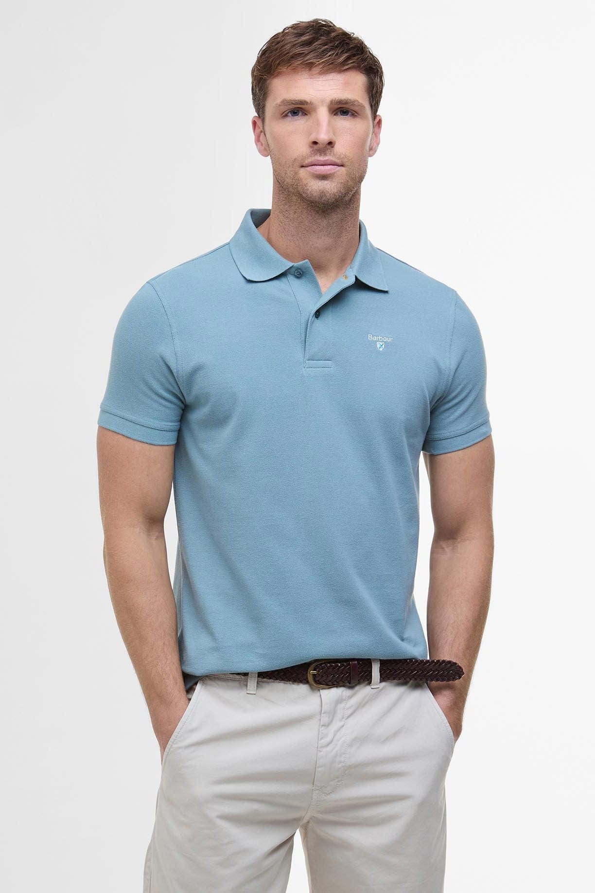 Barbour Sports Polo - Lead