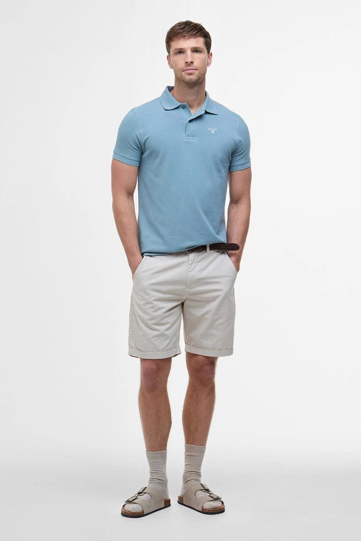 Barbour Sports Polo - Lead