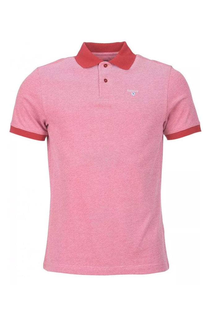 Barbour Sports Polo - Mixed Raspberry