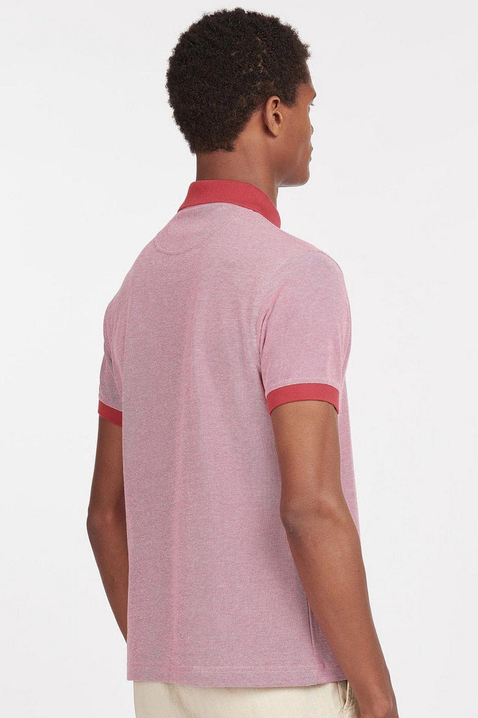 Barbour Sports Polo - Mixed Raspberry