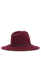 Barbour Tack Fedora Hat - Cabernet