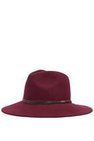 Barbour Tack Fedora Hat - Cabernet