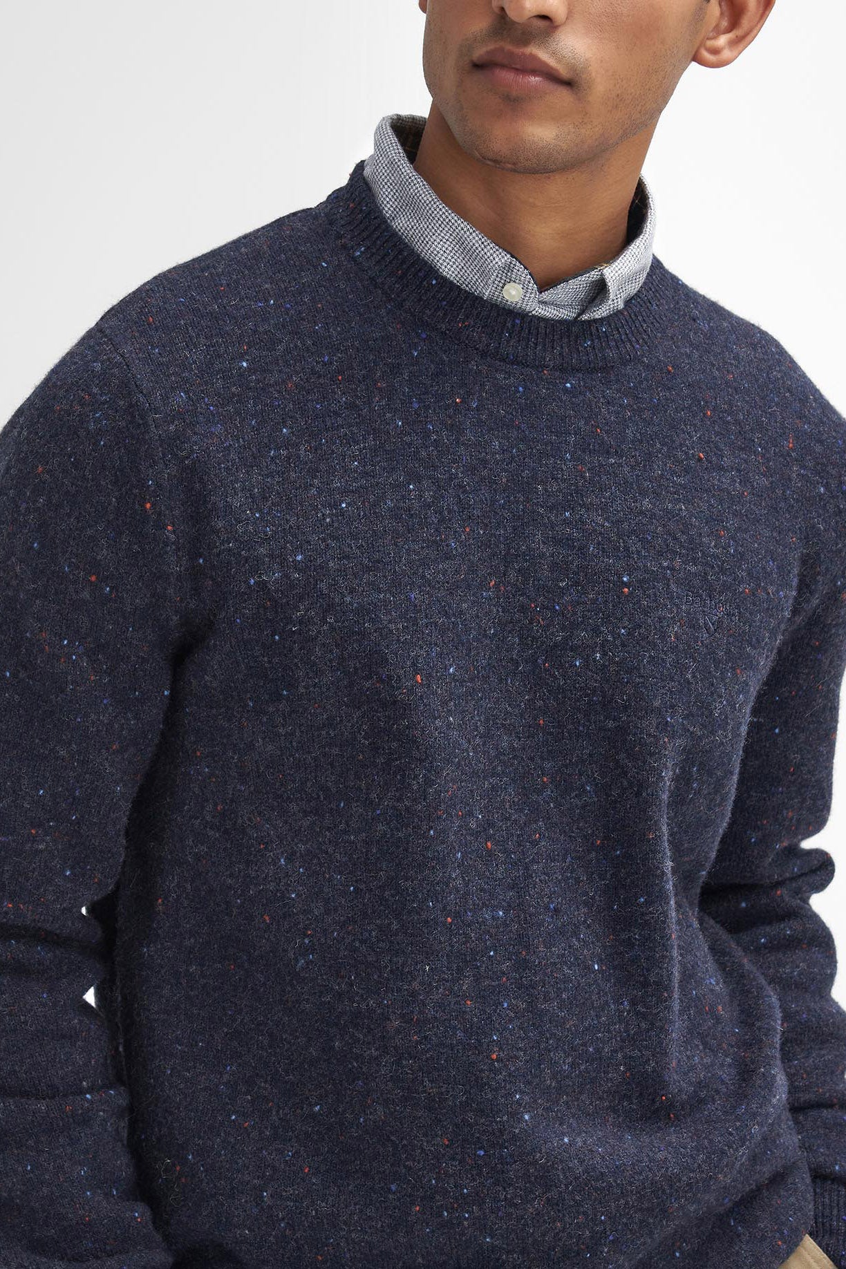 Barbour Tainsbury Crew Neck Jumper - Navy