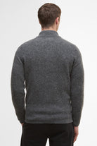 Barbour Talder Zip-Up Jumper - Charcoal