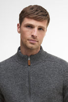 Barbour Talder Zip-Up Jumper - Charcoal