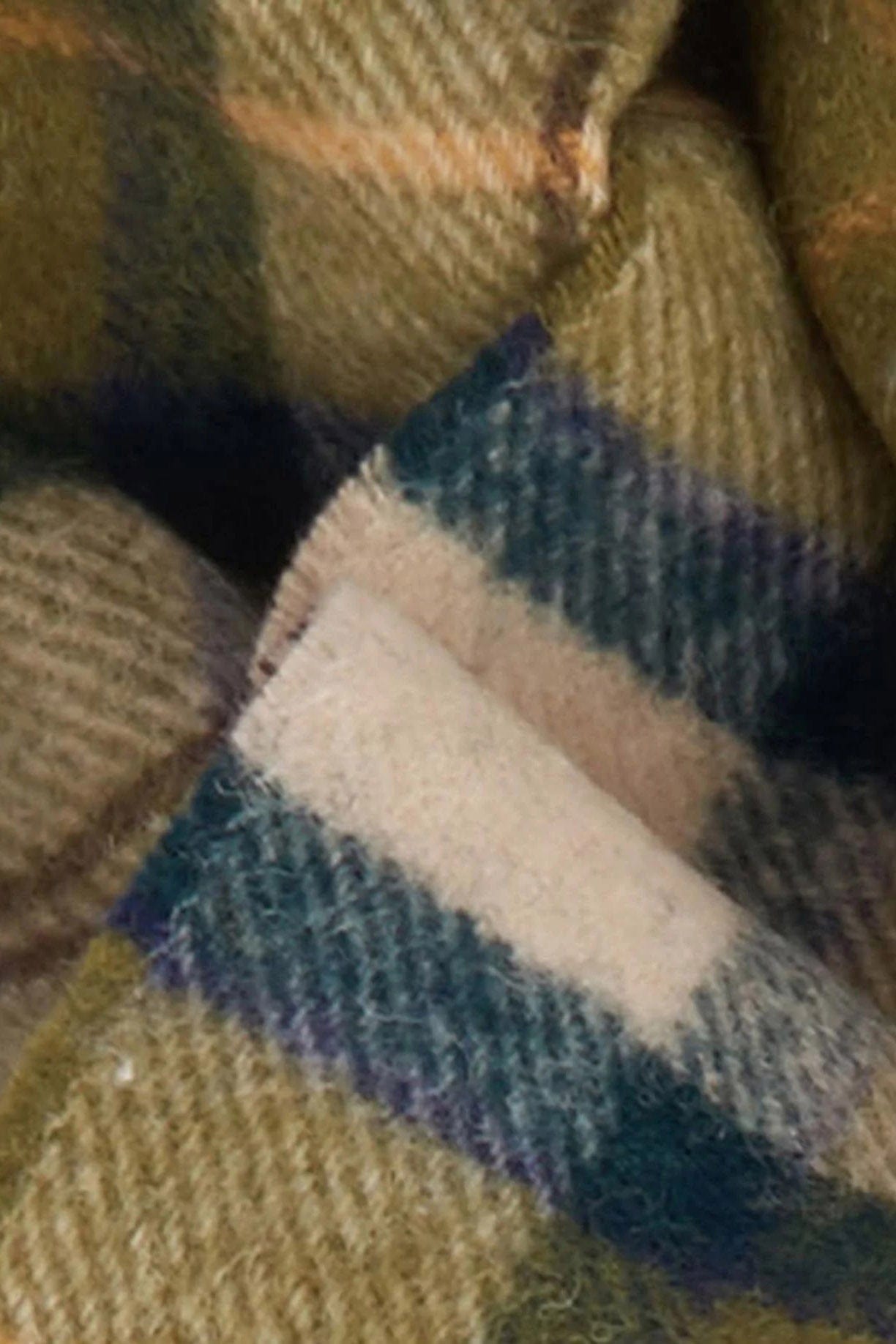 Barbour Tartan Lambswool Scarf - Ancient USC0001_TN51_OS