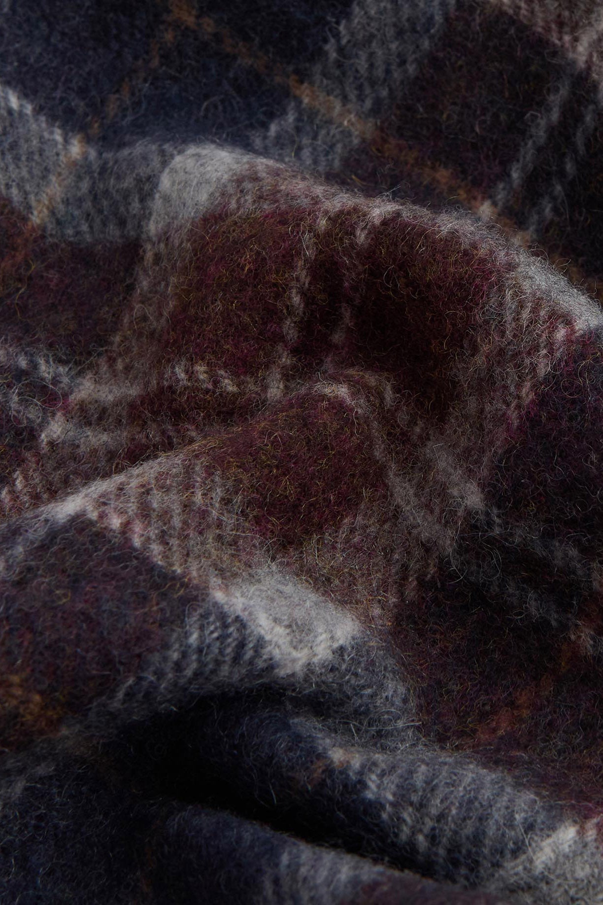 Barbour Tartan Lambswool Scarf - Midnight Oak Tartan USC0001_TN38_OS