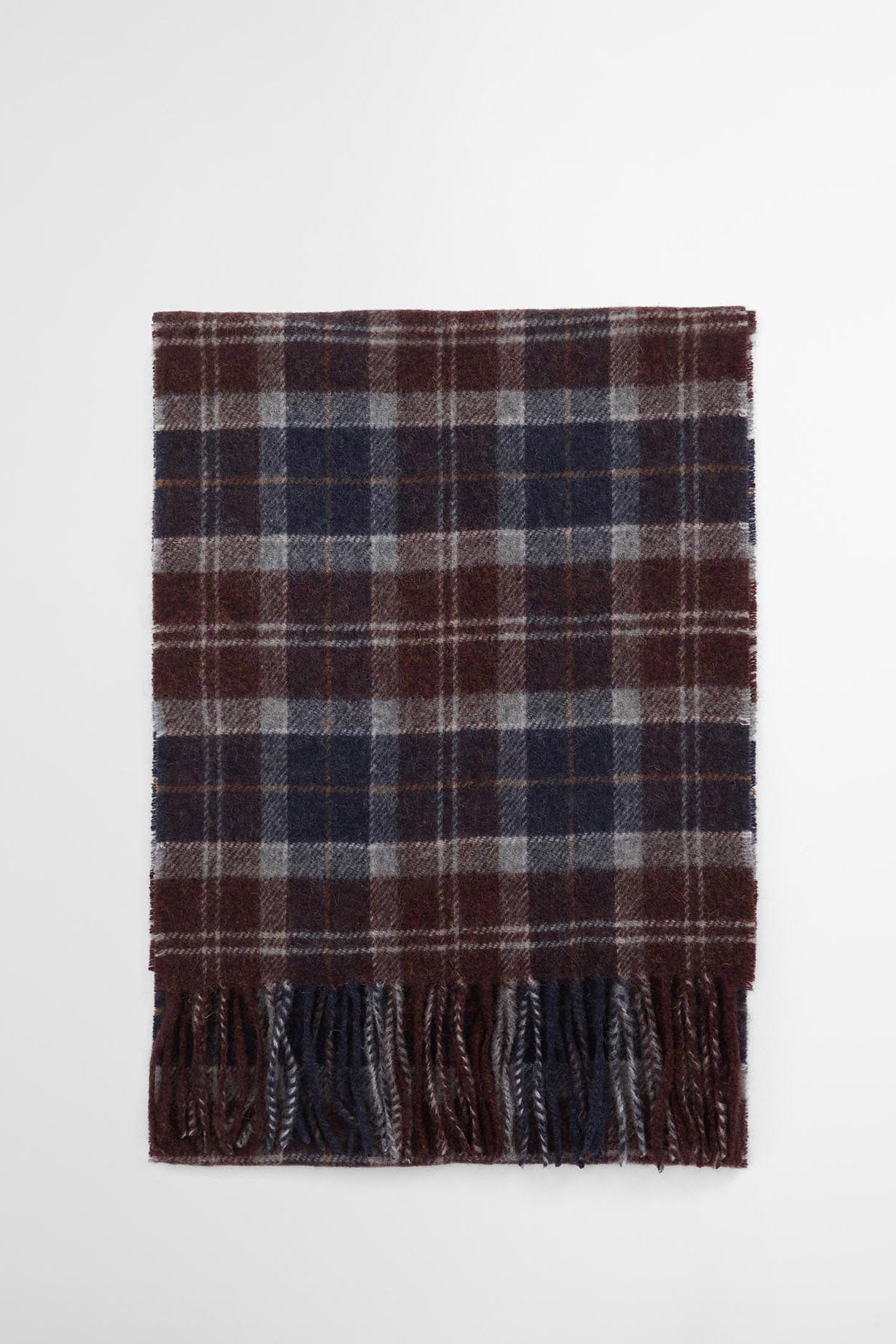 Barbour Tartan Lambswool Scarf - Midnight Oak Tartan USC0001_TN38_OS