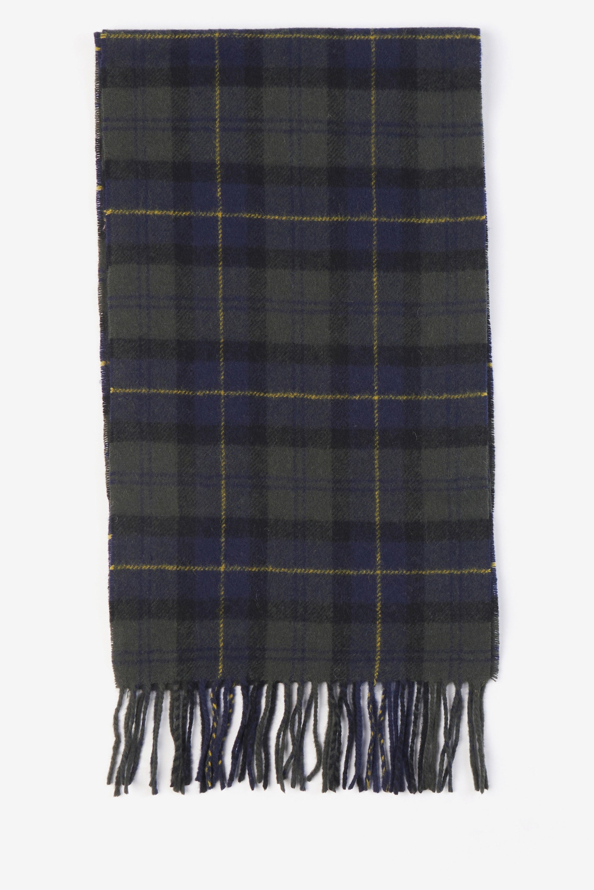 Barbour Tartan Lambswool Scarf - Olive Night USC0001_TN28_OS