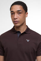 Barbour Tartan Pique Polo - Dark Oak
