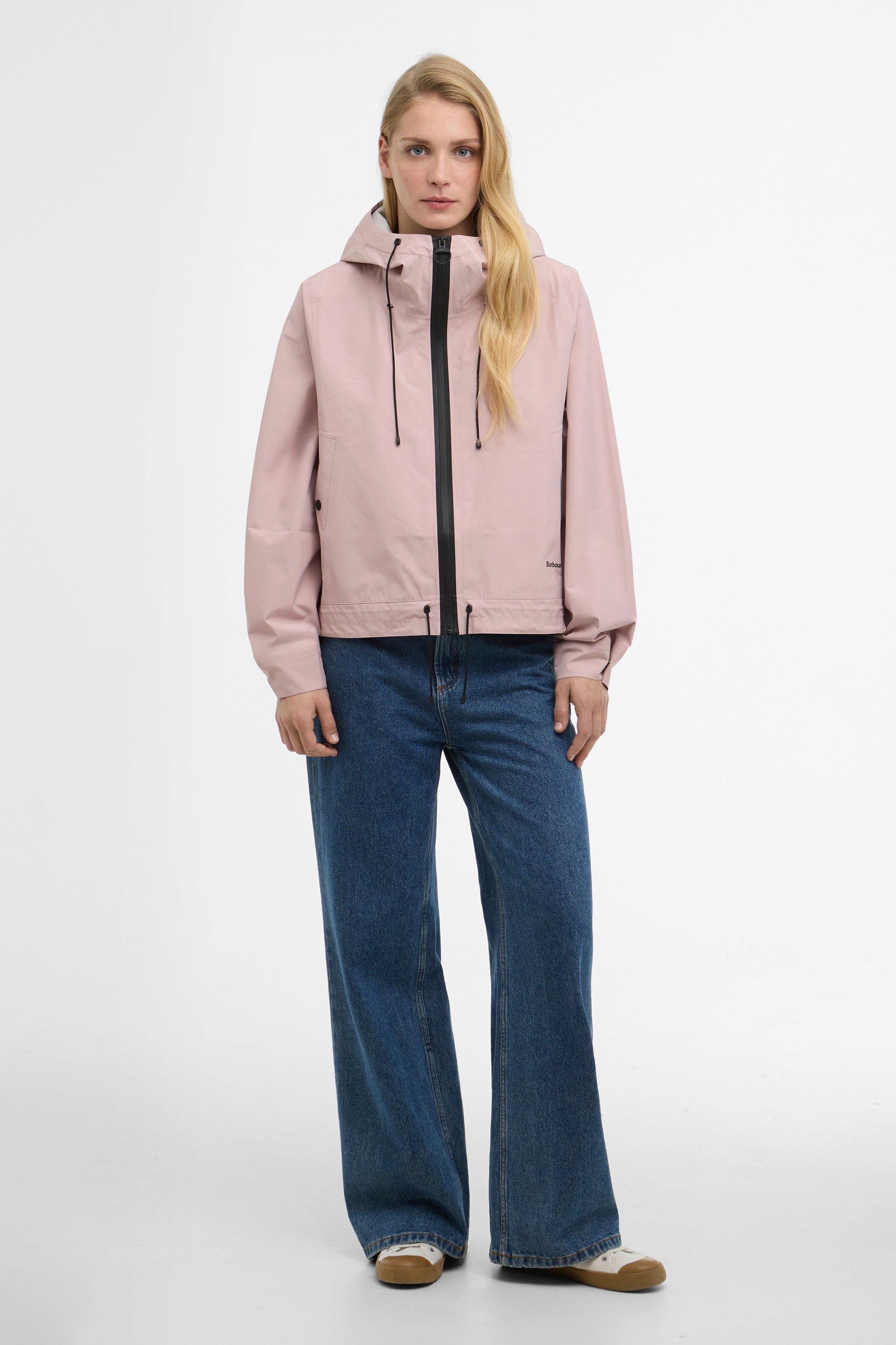 Barbour Thorpe Waterproof Jacket - Gardenia/Fondant